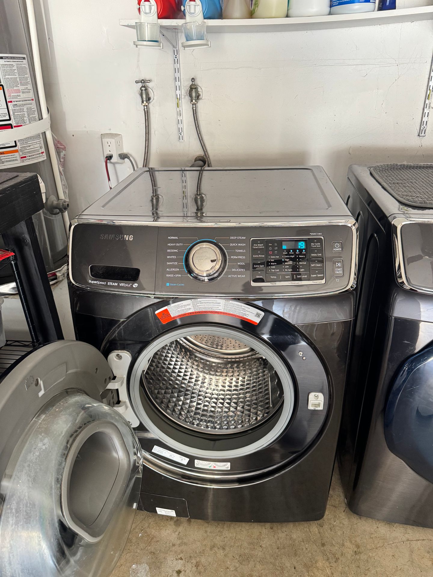 Front-loading Samsung washer